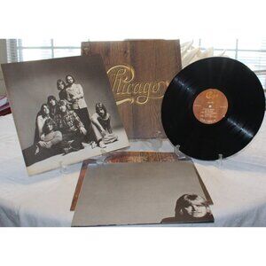 Chicago V Vintage 12" Vinyl  Record Album w/ Poster & Photo Book 1972 KC 31102